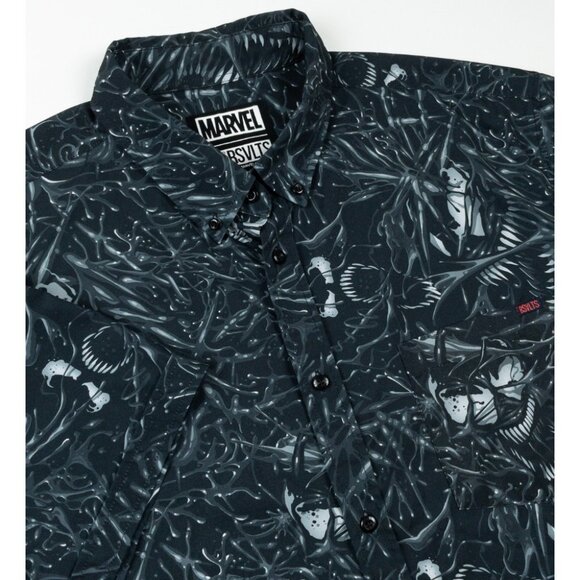 RSVLTS Marvel We Are Venom Shirt Men's XL Button-Up Graphic Print Kunuflex - Picture 1 of 14